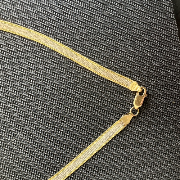 14k solid gold snake chain - Picture 4 of 6
